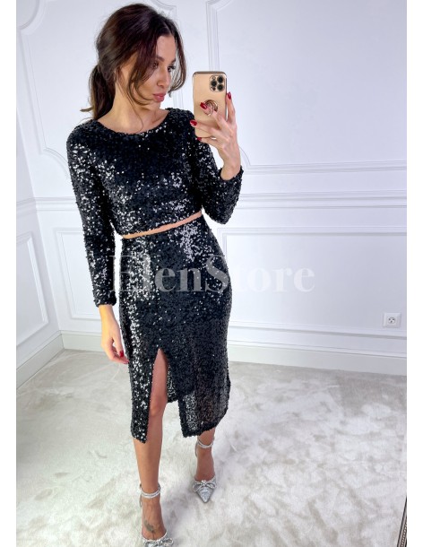 Bluzka Bling Black 2