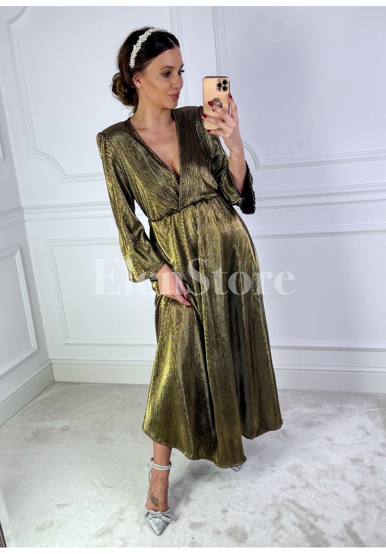 Sukienka Steel Gold