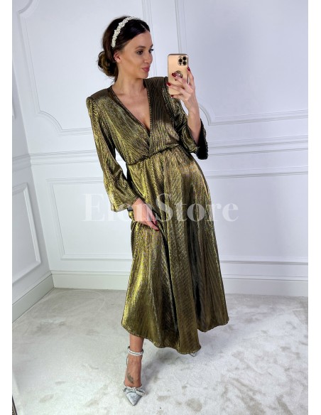 Sukienka Steel Gold