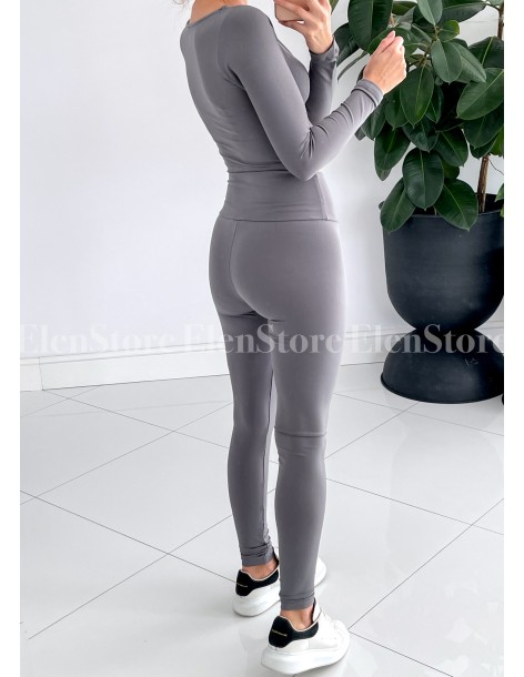 Legginsy Only Khaki 2