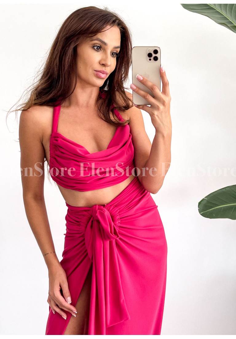 Komplet Male Fuchsia