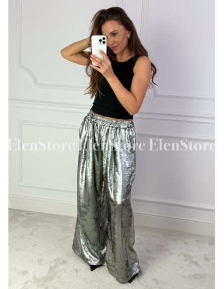 Spodnie Foilly Silver