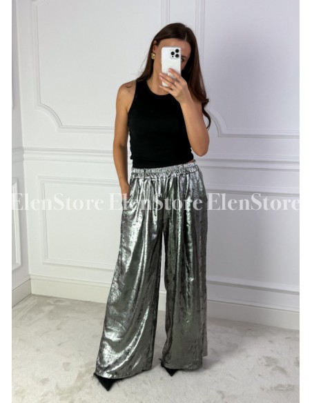 Spodnie Foilly Silver