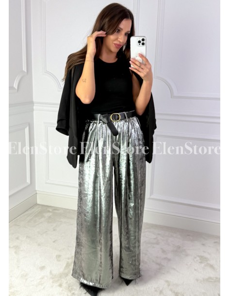 Spodnie Foilly Silver