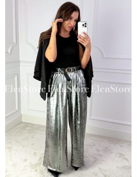 Spodnie Foilly Silver