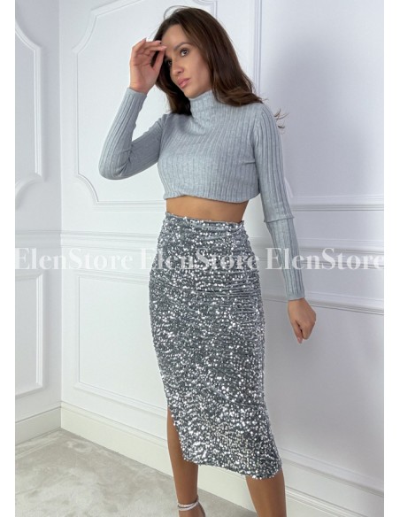 Spódnica Glare Silver