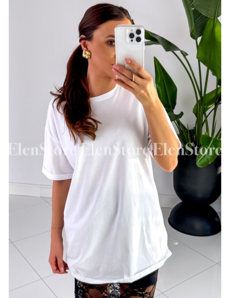 T-shirt Denvy White 2