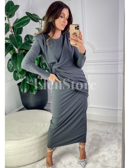 Sukienka Elianny Graphite