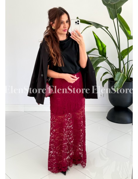 Spódnica Silla Burgundy