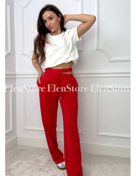 Spodnie Selly Red