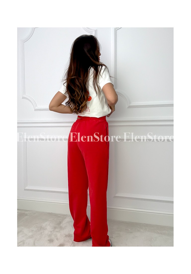 Spodnie Selly Red