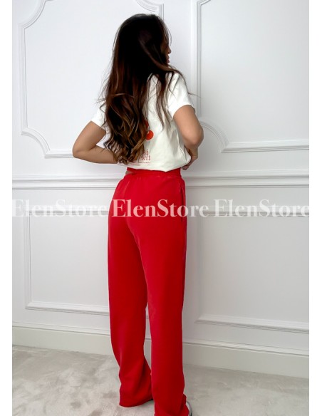 Spodnie Selly Red