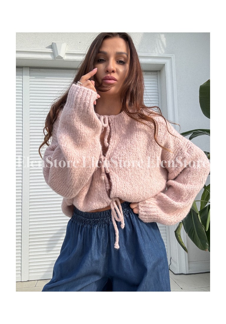 Sweter Bow II Nude