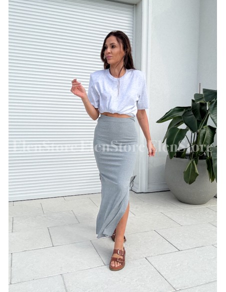 Spódnica Crape Grey