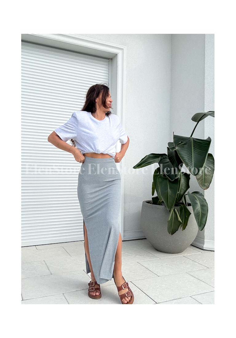 Spódnica Crape Grey