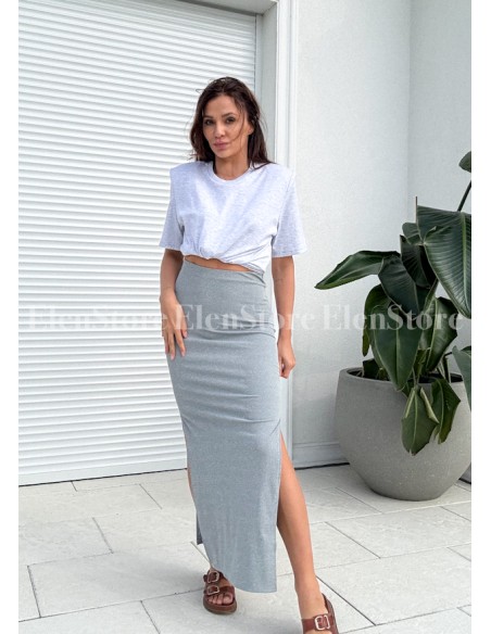 Spódnica Crape Grey