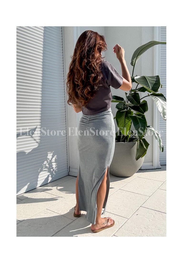 Spódnica Crape Grey