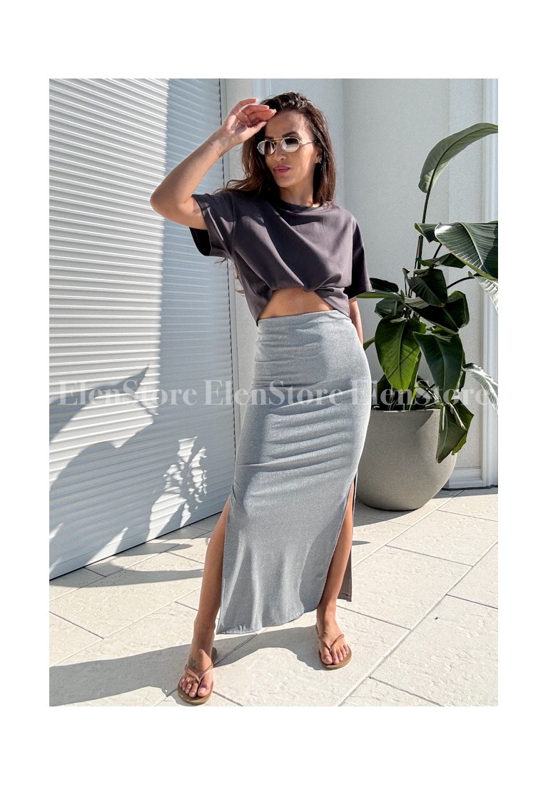 Spódnica Crape Grey