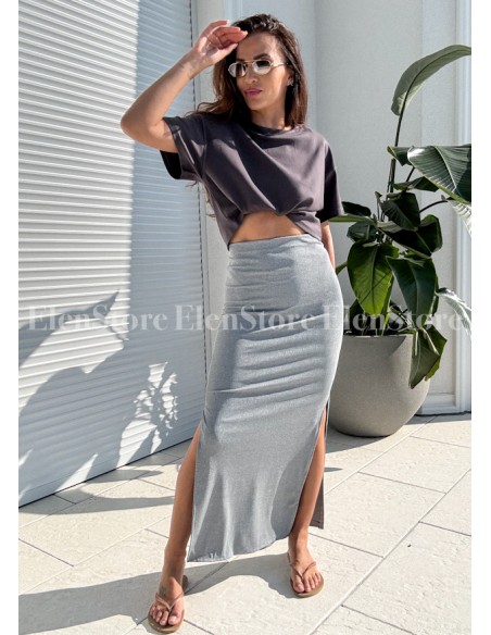 Spódnica Crape Grey
