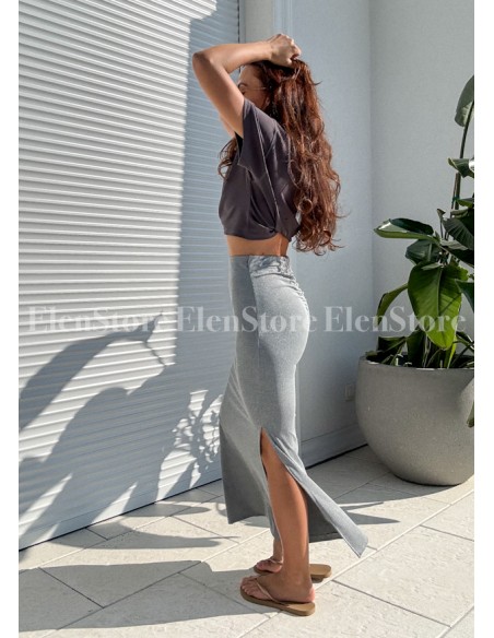 Spódnica Crape Grey