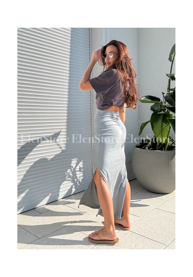 Spódnica Crape Grey