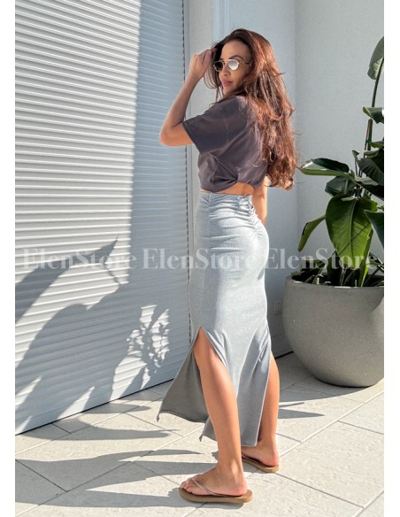 Spódnica Crape Grey