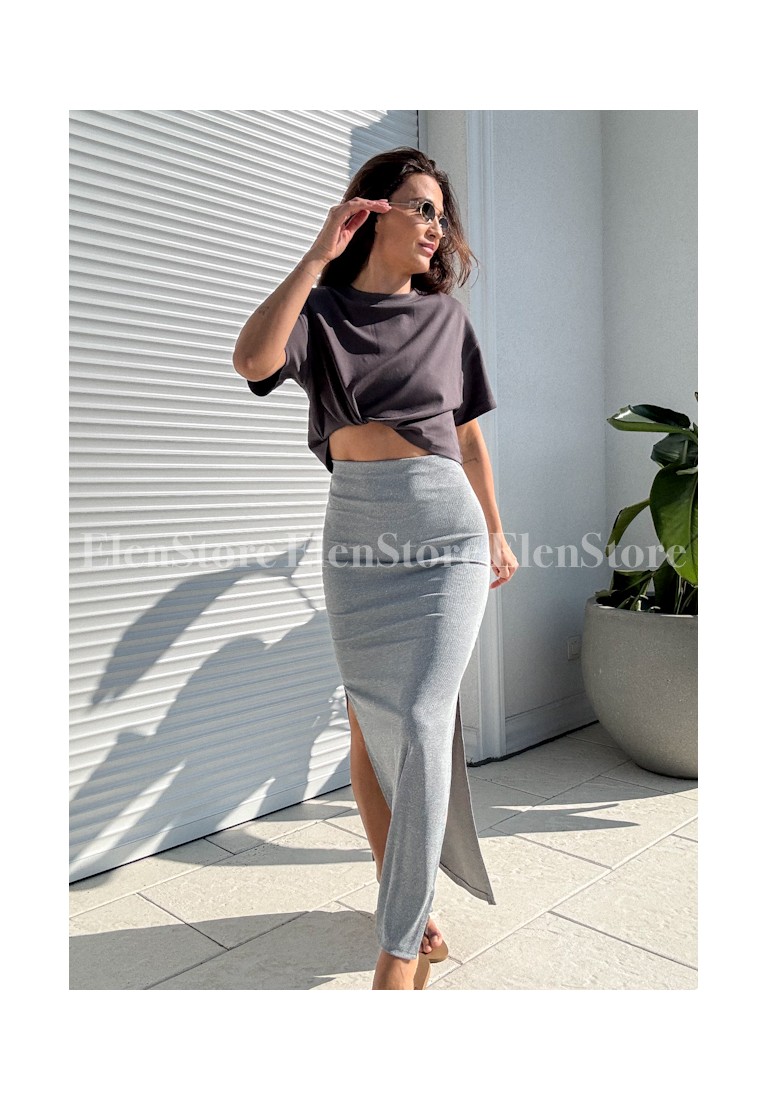 T-shirt Caro Graphite