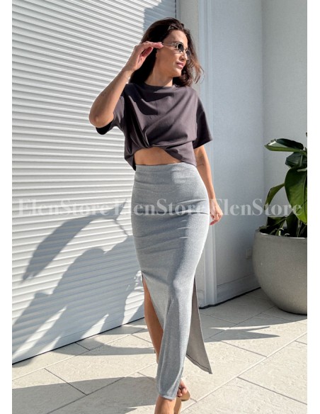 T-shirt Caro Graphite