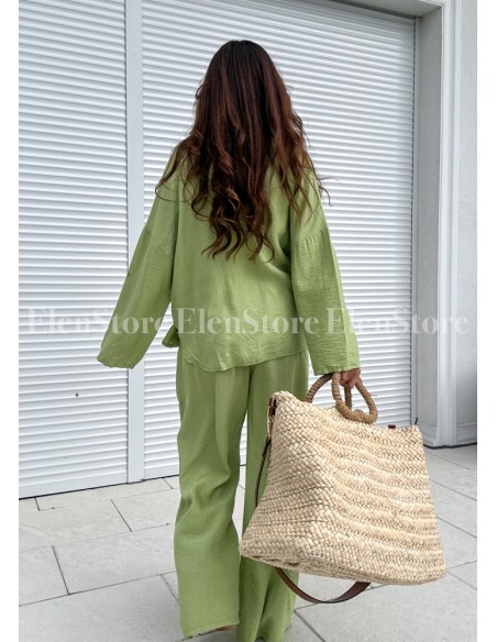 Koszula Lizbona Lime