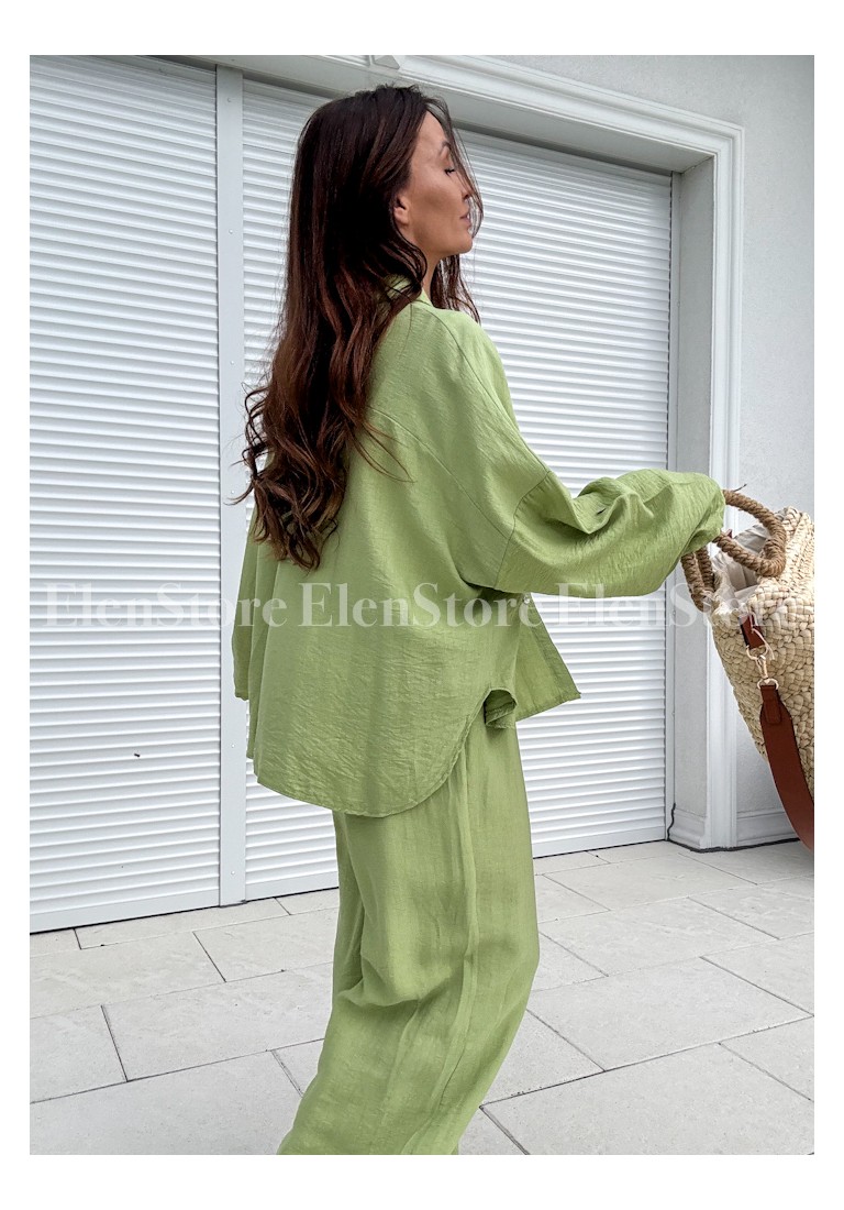 Koszula Lizbona Lime