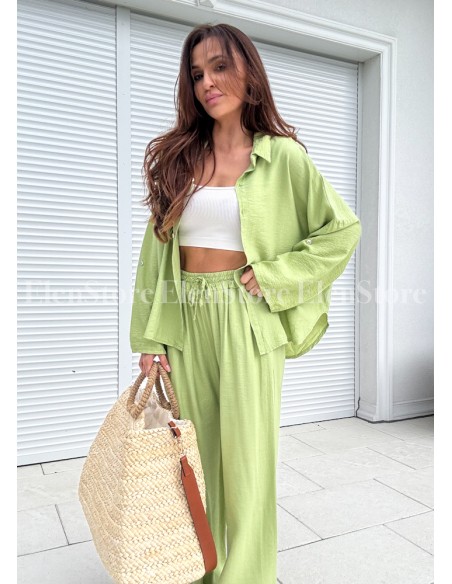 Koszula Lizbona Lime