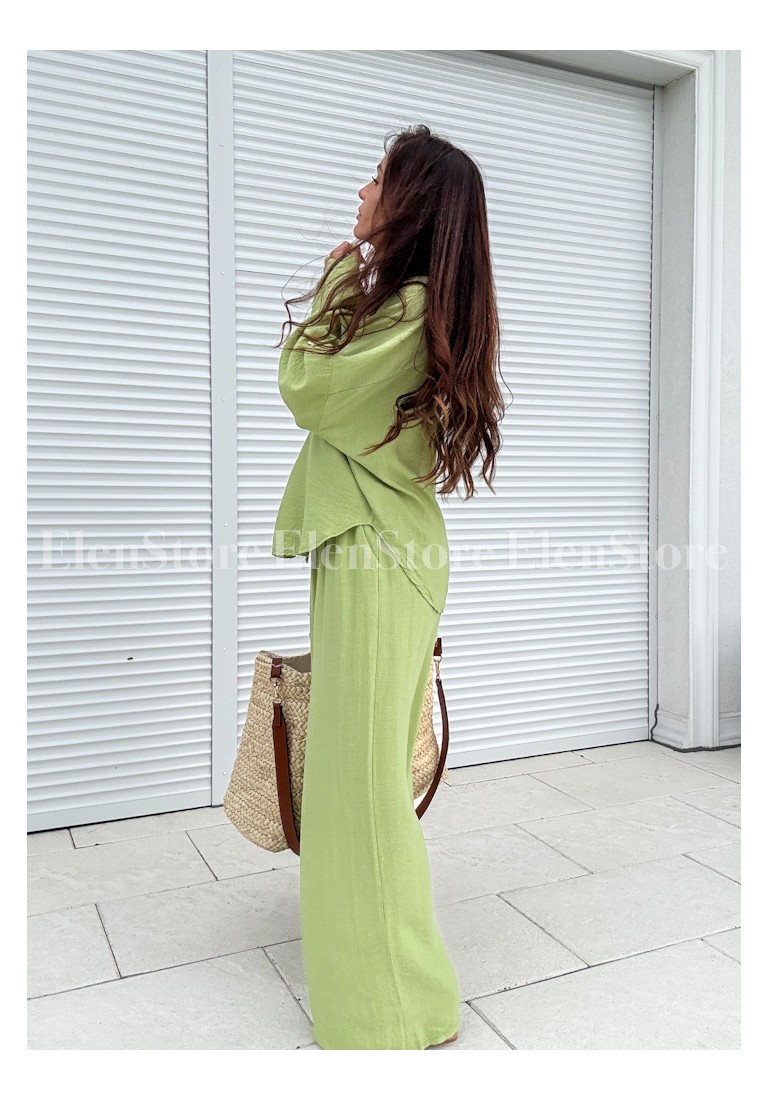 Koszula Lizbona Lime