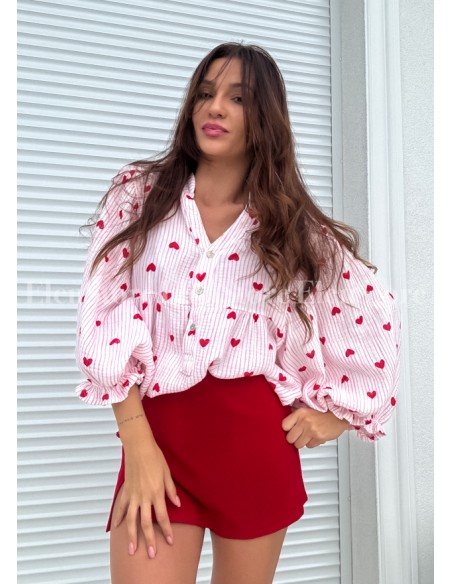 Koszula Messina Heart Pink