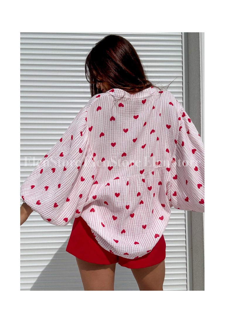 Koszula Messina Heart Pink