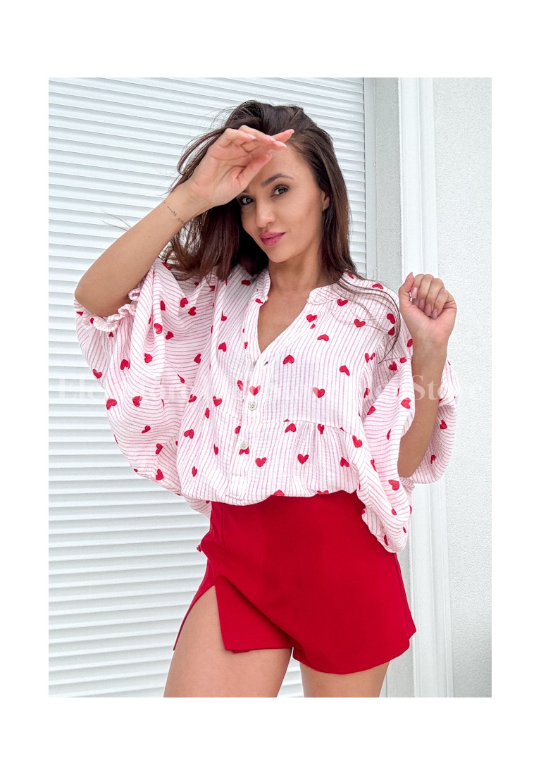 Koszula Messina Heart Pink