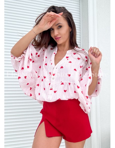 Koszula Messina Heart Pink