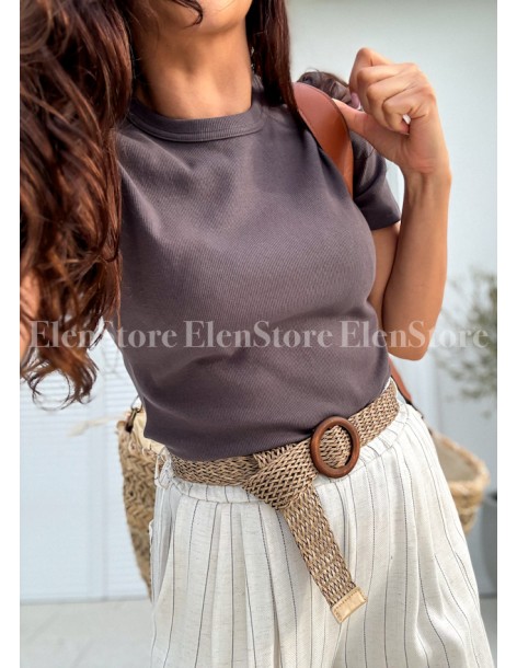 Bluzka Fuzzy Graphite