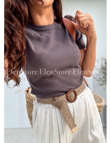 Bluzka Fuzzy Graphite