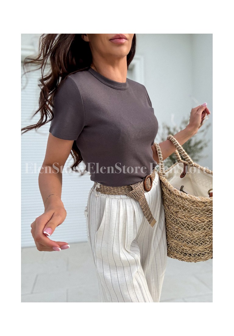 Bluzka Fuzzy Graphite