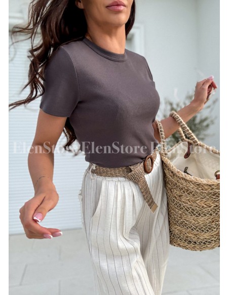 Bluzka Fuzzy Graphite