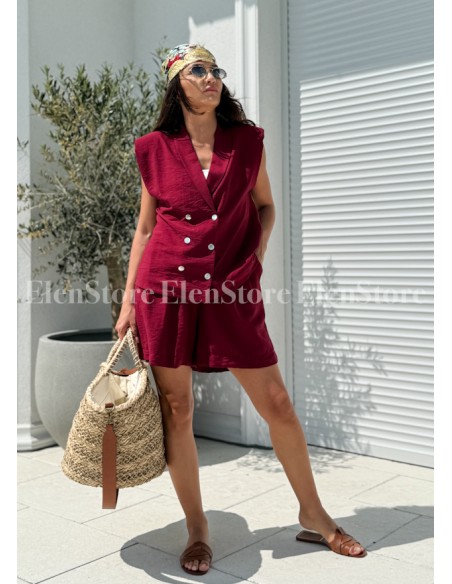 Komplet Albano Burgundy