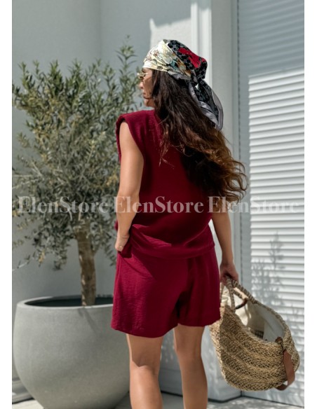 Komplet Albano Burgundy