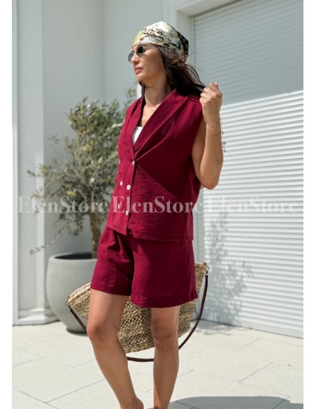 Komplet Albano Burgundy