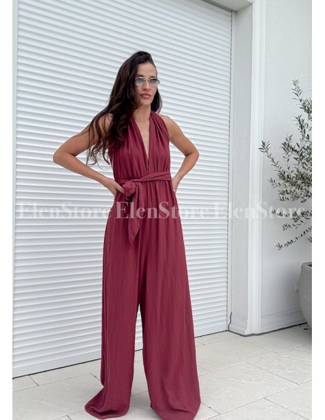 Kombinezon Mady Burgundy 2