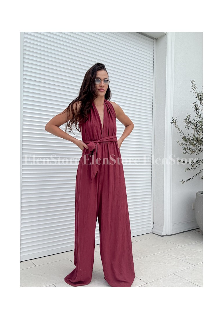 Kombinezon Mady Burgundy