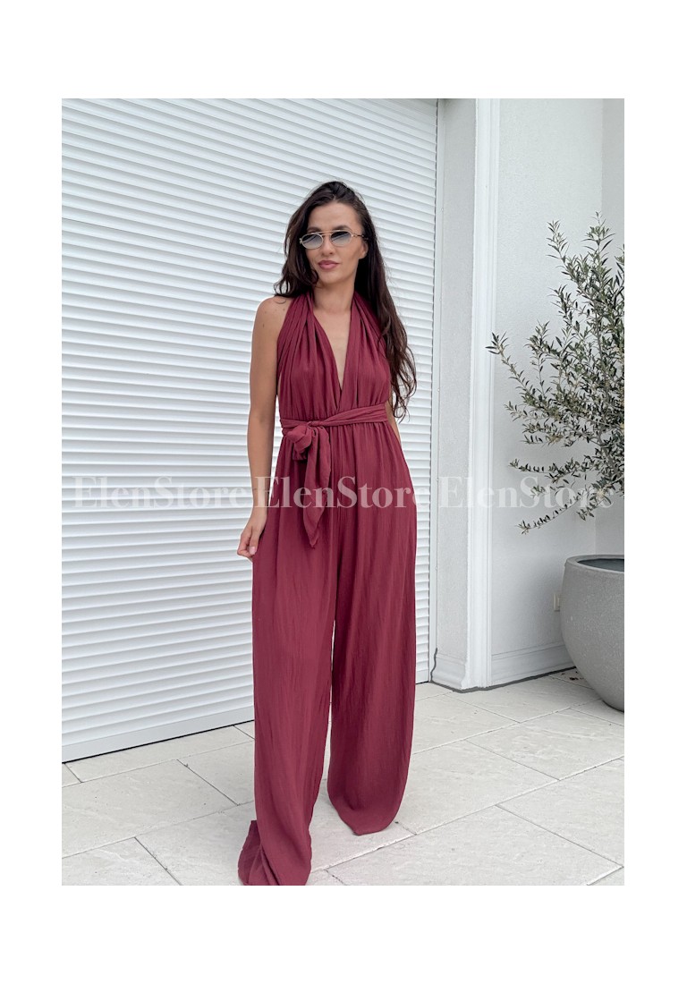 Kombinezon Mady Burgundy