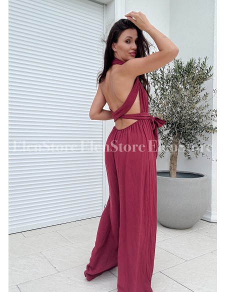 Kombinezon Mady Burgundy
