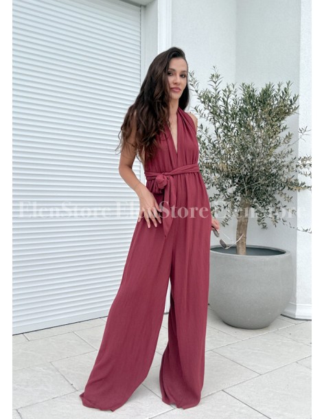 Kombinezon Mady Burgundy