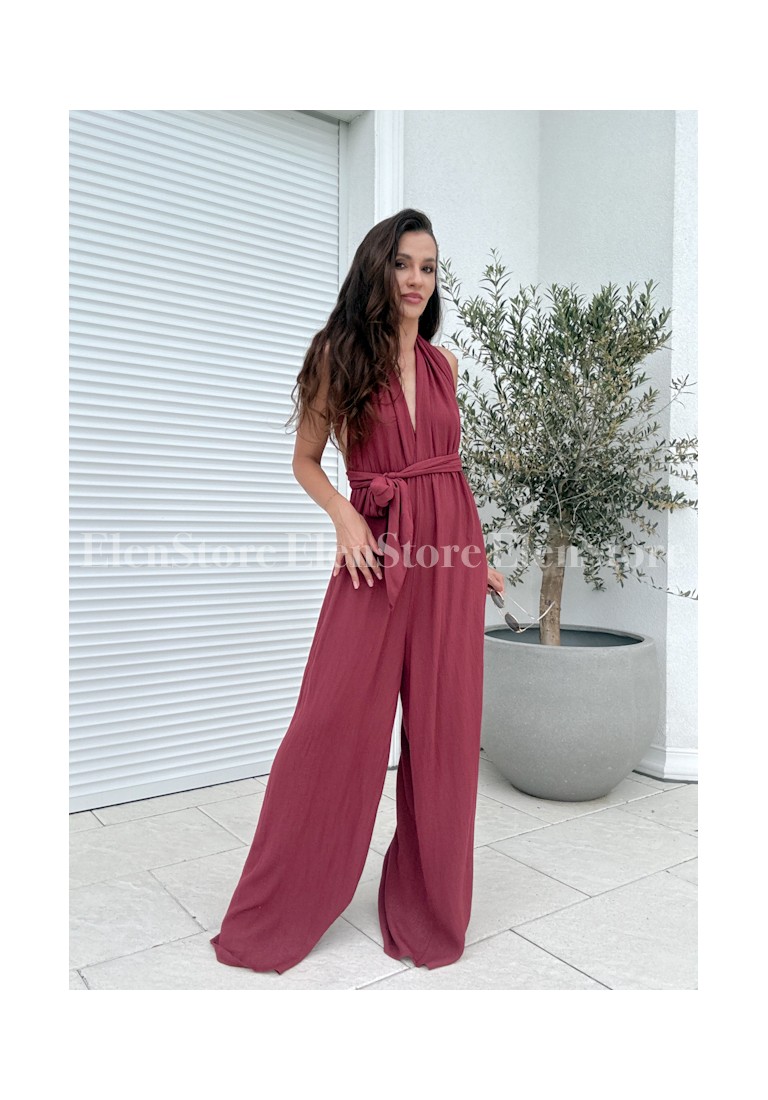 Kombinezon Mady Burgundy