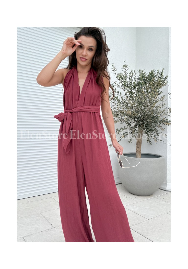 Kombinezon Mady Burgundy
